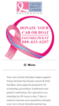 Mobile Screenshot of donatecarbreastcancer.com